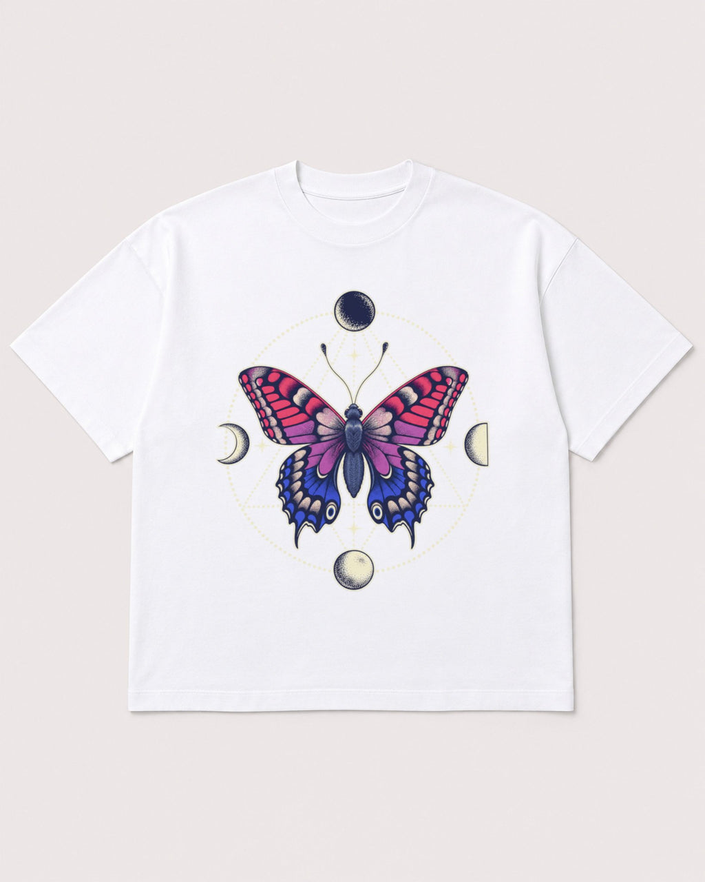 Mockup Boxy Heavyweight Tee White product