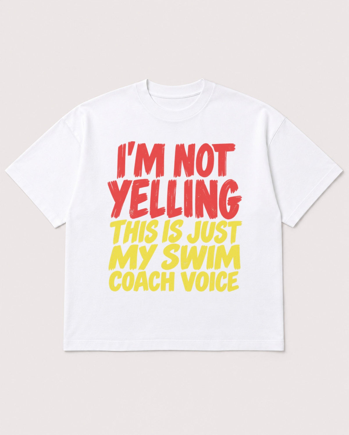 Mockup Boxy Heavyweight Tee White product