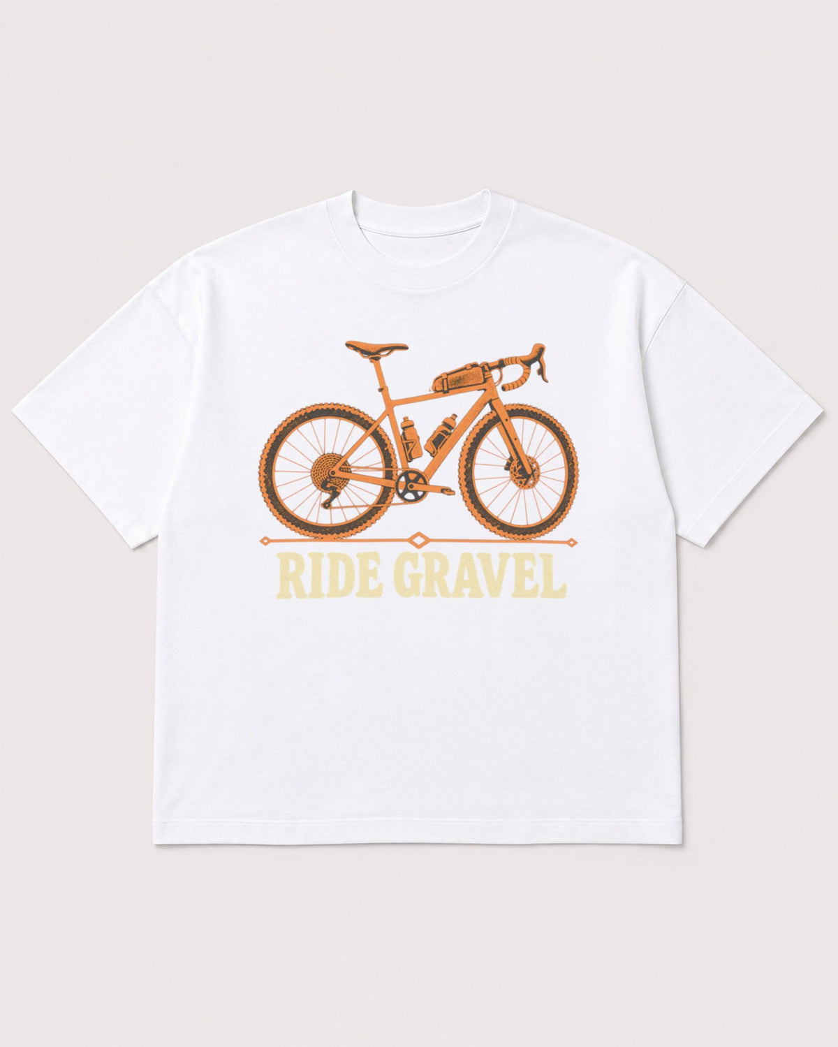 Mockup Boxy Heavyweight Tee White product