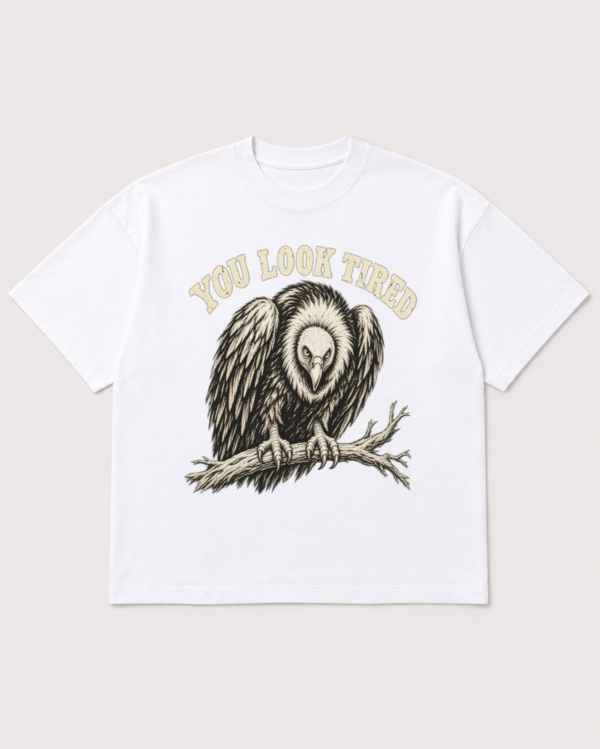 Mockup Boxy Heavyweight Tee White product