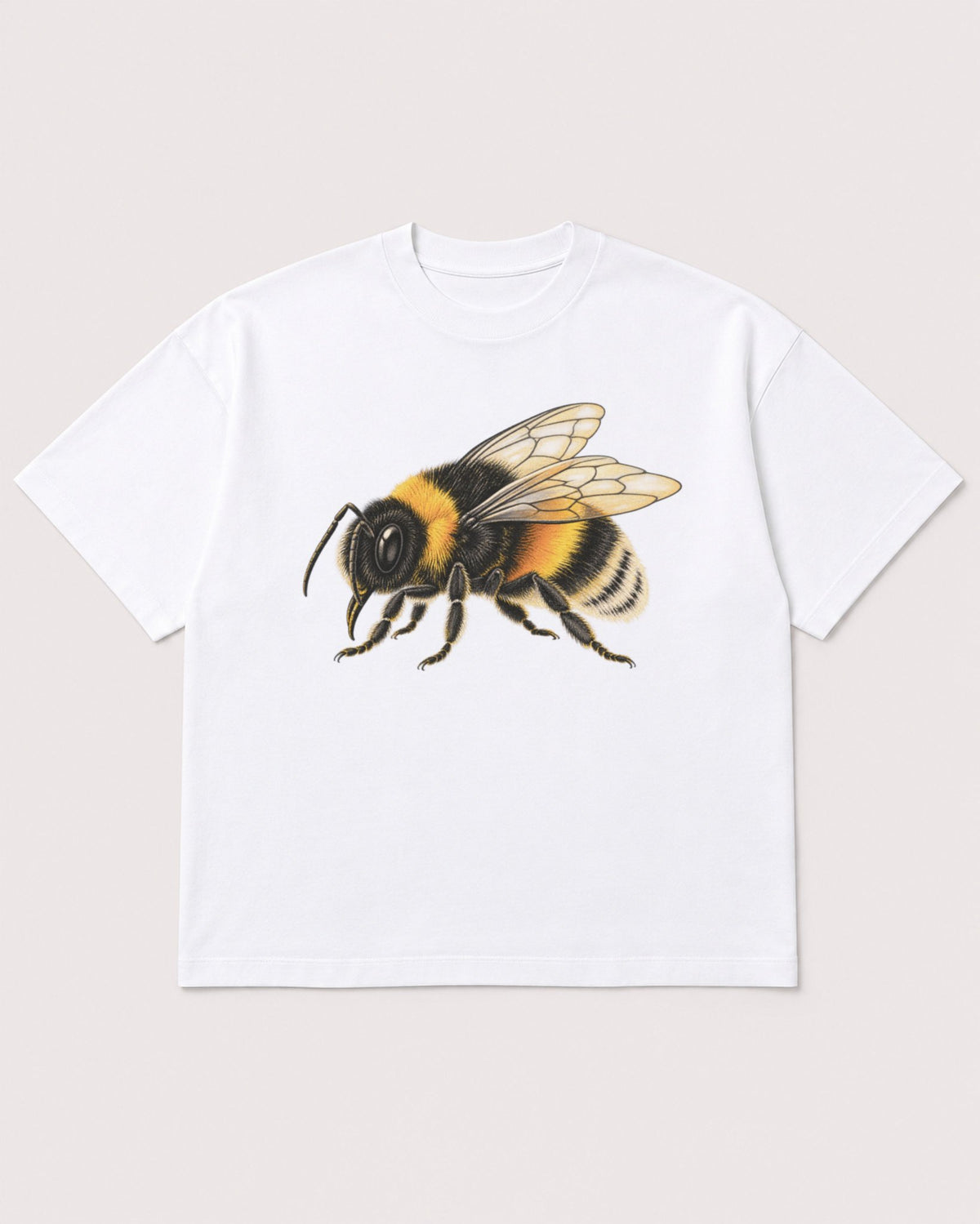 Mockup Boxy Heavyweight Tee White product