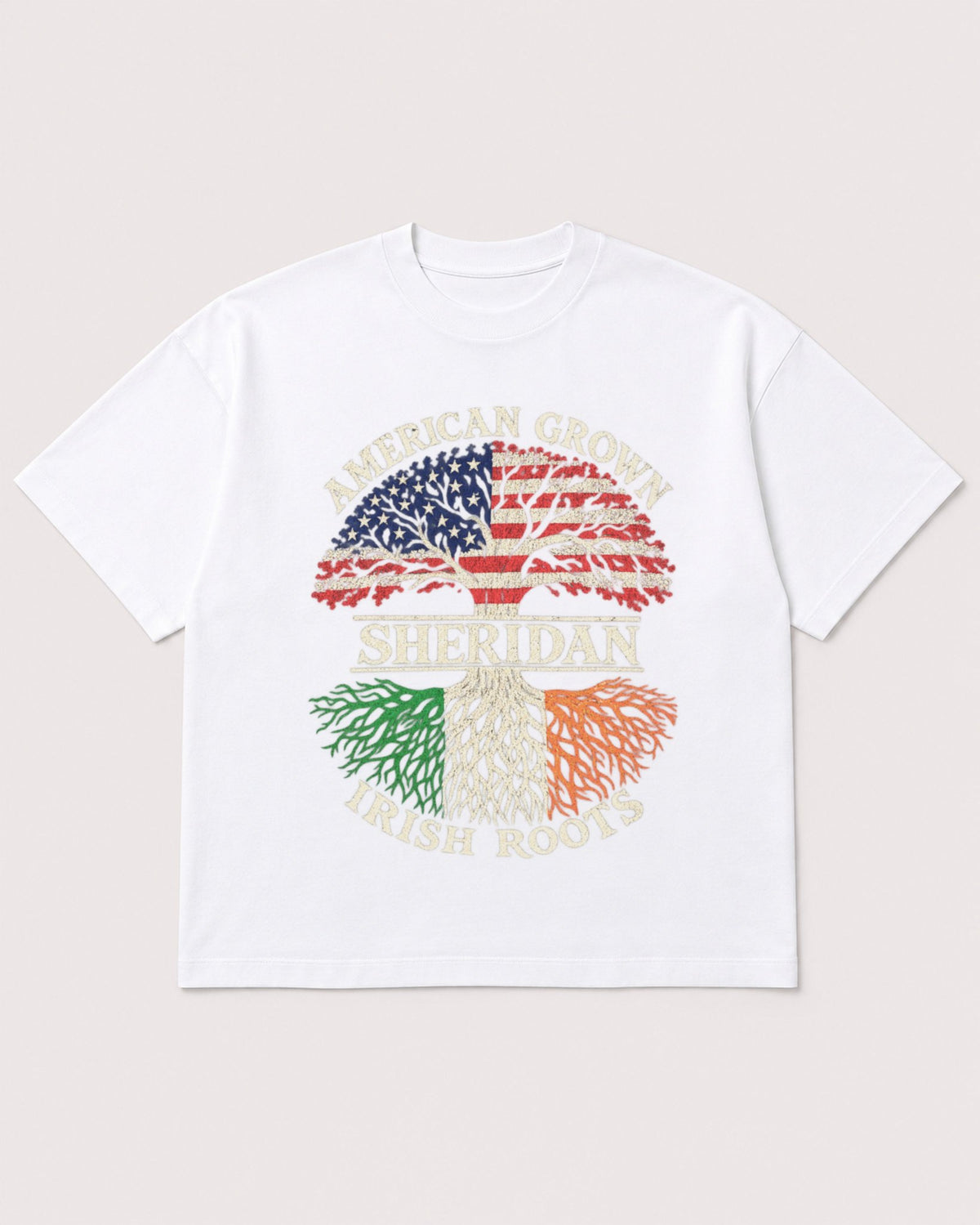 Mockup Boxy Heavyweight Tee White product