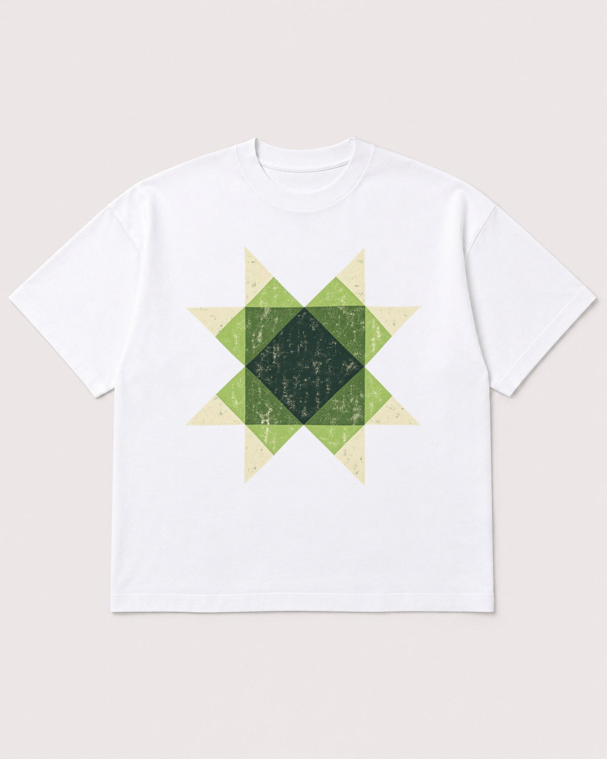 Mockup Boxy Heavyweight Tee White product