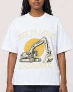 Mockup Boxy Heavyweight Tee White female close-up 04