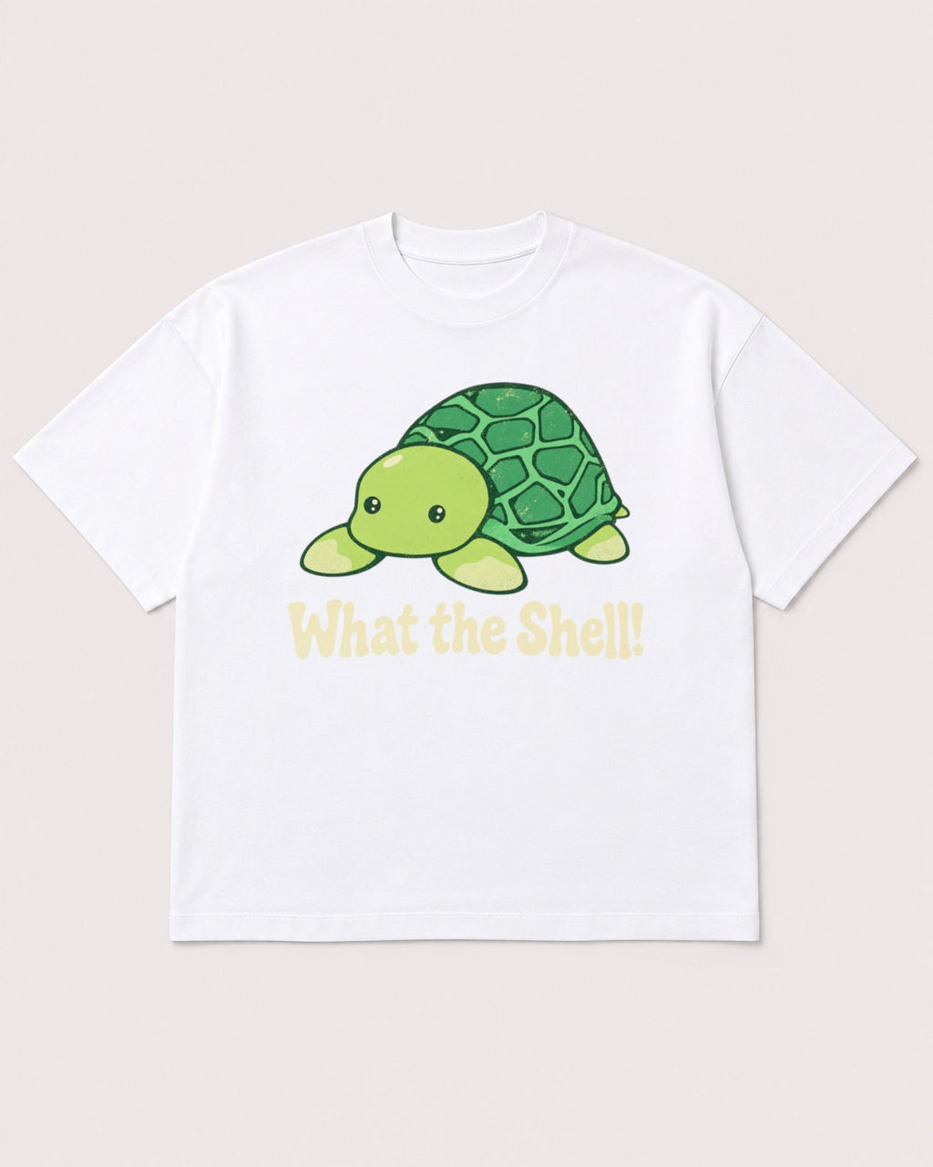 Mockup Boxy Heavyweight Tee White product