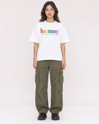 Mockup Boxy Heavyweight Tee White female full-body 02