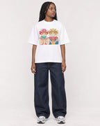 Mockup Boxy Heavyweight Tee White female full-body 04