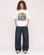 Mockup Boxy Heavyweight Tee White female full-body 09