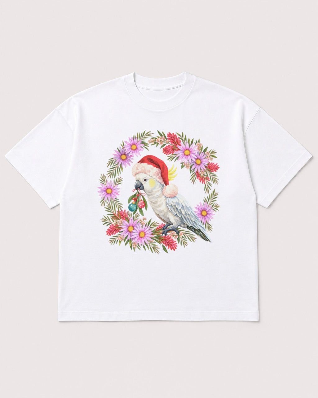 Mockup Boxy Heavyweight Tee White product