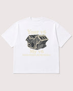 Mockup Boxy Heavyweight Tee White product