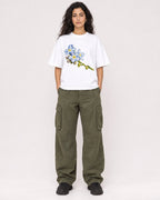 Mockup Boxy Heavyweight Tee White female full-body 07