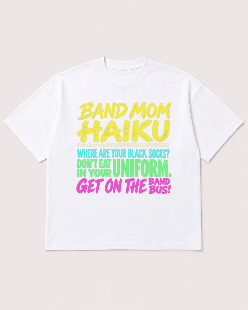 Mockup Boxy Heavyweight Tee White product