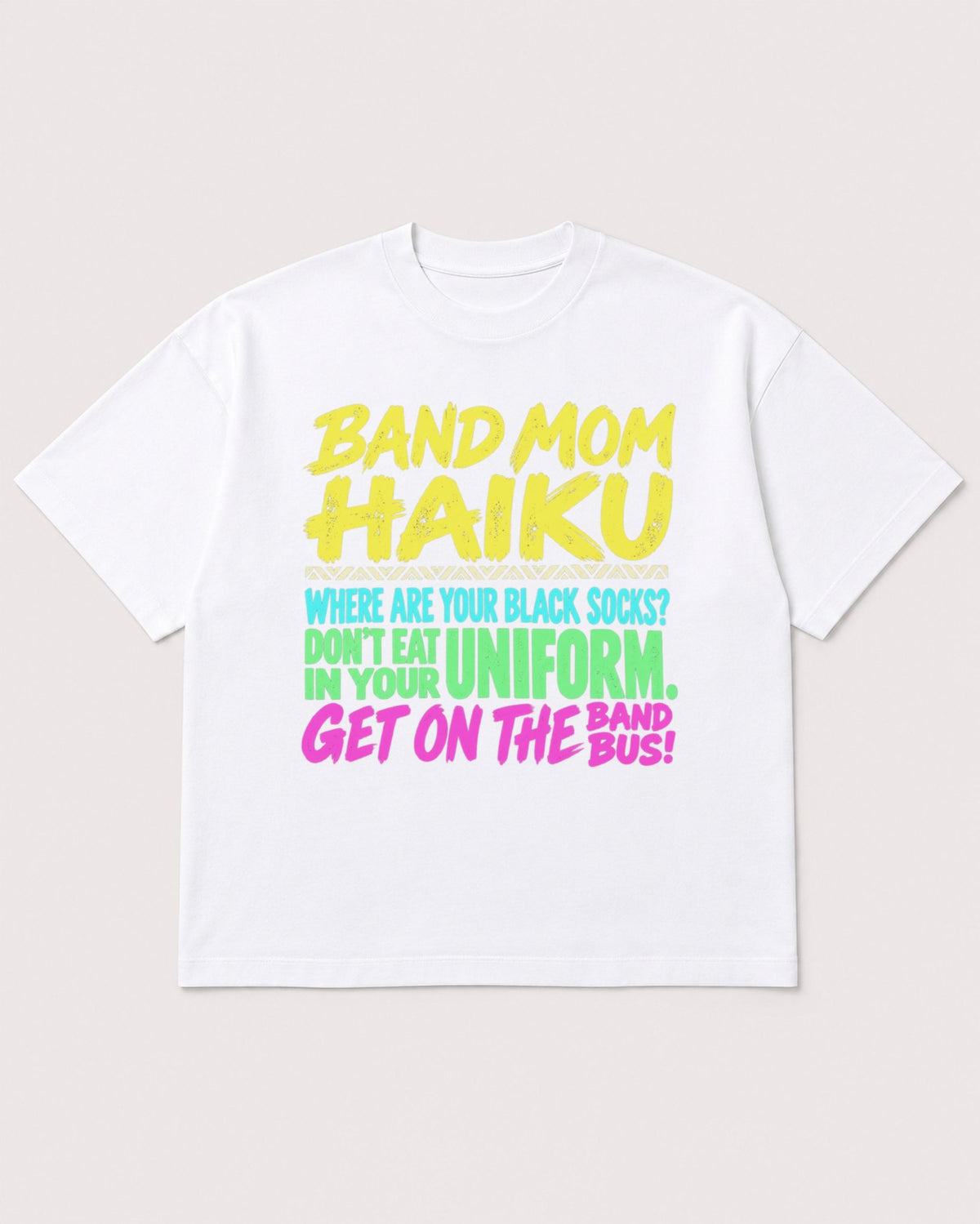Mockup Boxy Heavyweight Tee White product
