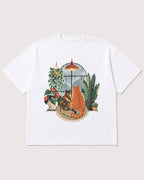 Mockup Boxy Heavyweight Tee White product