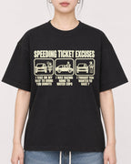 Mockup Boxy Heavyweight Tee Black female close-up 41