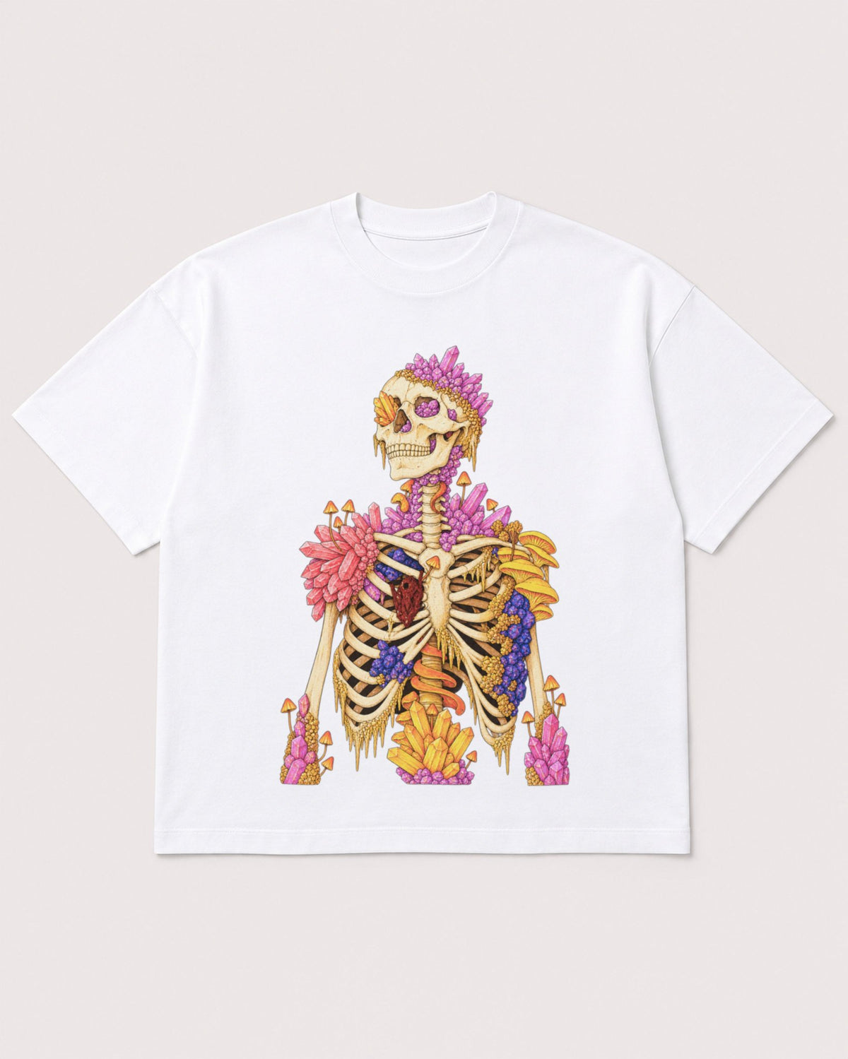 Mockup Boxy Heavyweight Tee White product