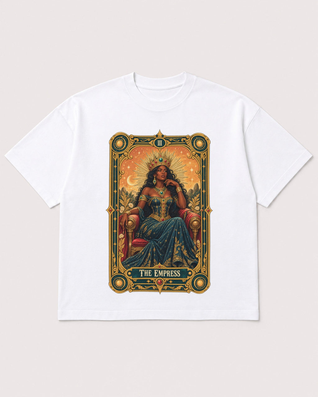 Mockup Boxy Heavyweight Tee White product