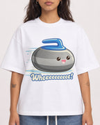 Mockup Boxy Heavyweight Tee White female close-up 06