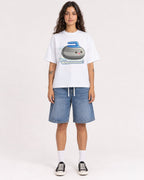 Mockup Boxy Heavyweight Tee White female full-body 06