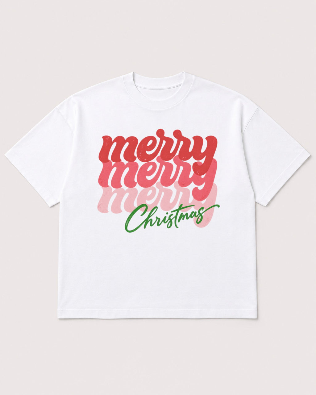 Mockup Boxy Heavyweight Tee White product
