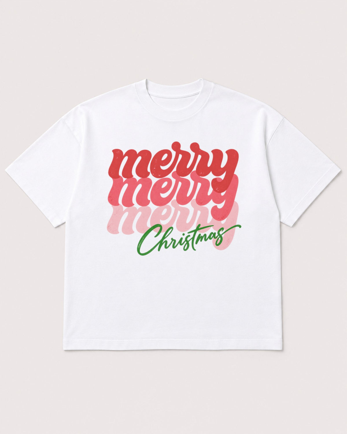 Mockup Boxy Heavyweight Tee White product