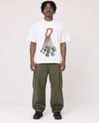 Mockup Boxy Heavyweight Tee White male full-body 04