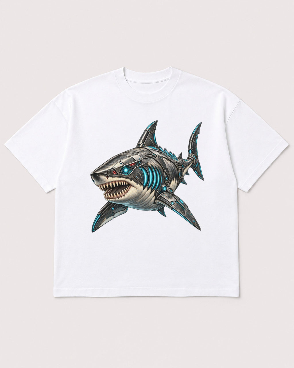 Mockup Boxy Heavyweight Tee White product