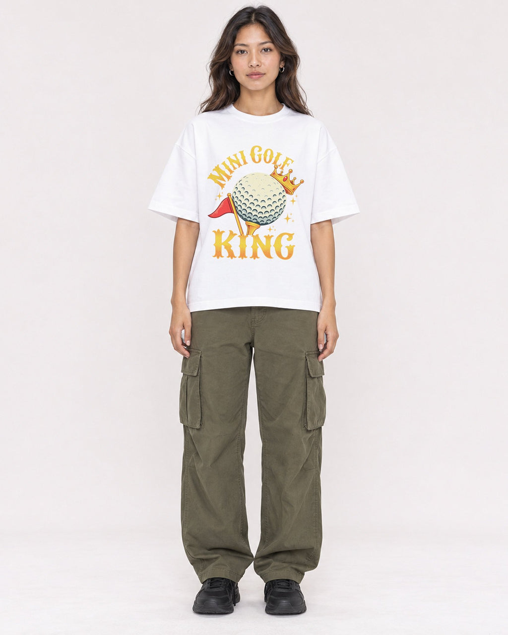 Mockup Boxy Heavyweight Tee White female full-body 02