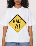Mockup Boxy Heavyweight Tee White female close-up 05