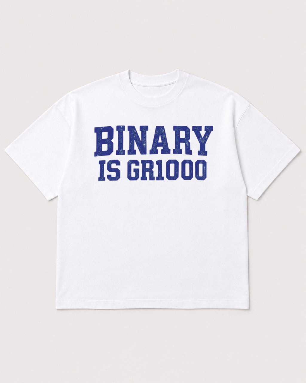 Mockup Boxy Heavyweight Tee White product