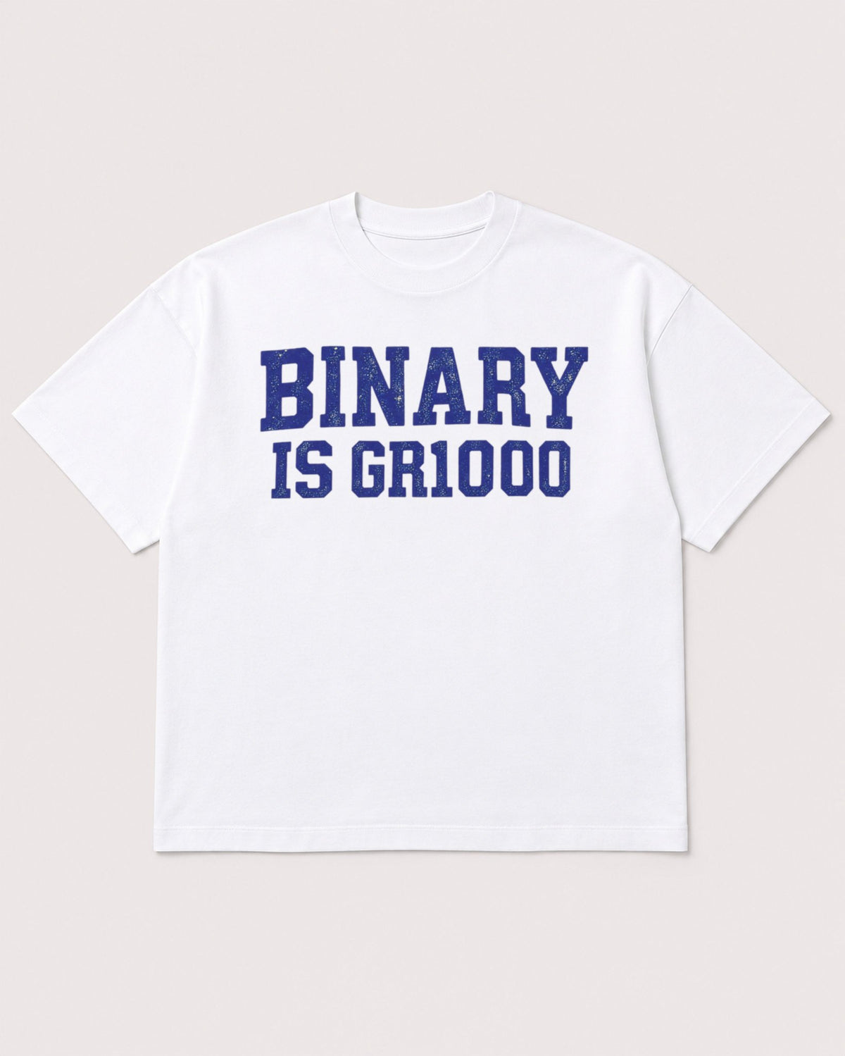 Mockup Boxy Heavyweight Tee White product