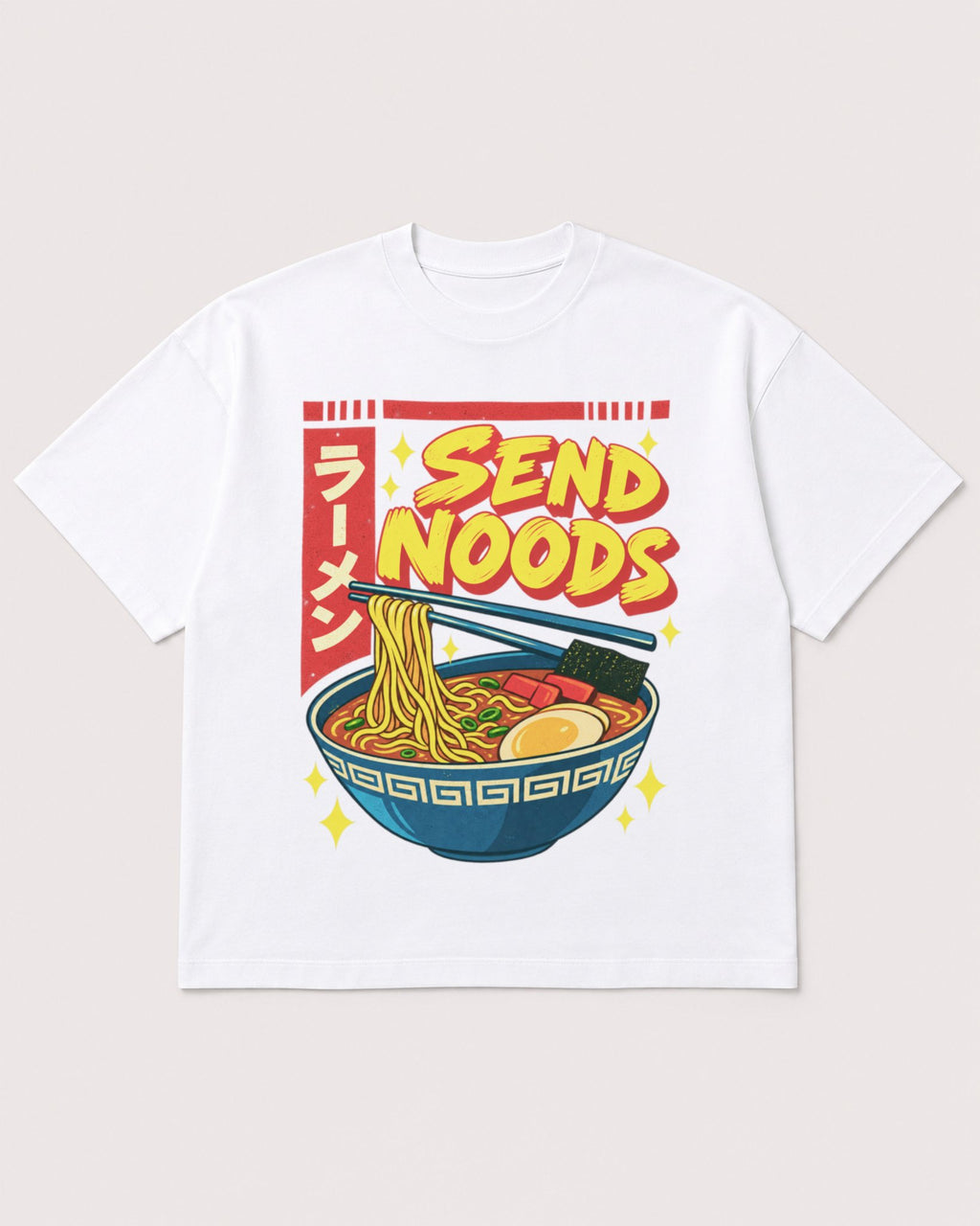 Mockup Boxy Heavyweight Tee White product