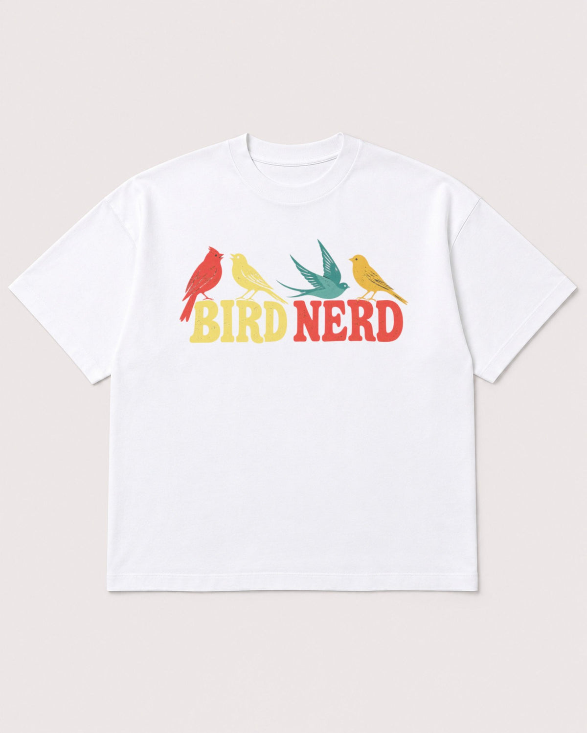 Mockup Boxy Heavyweight Tee White product