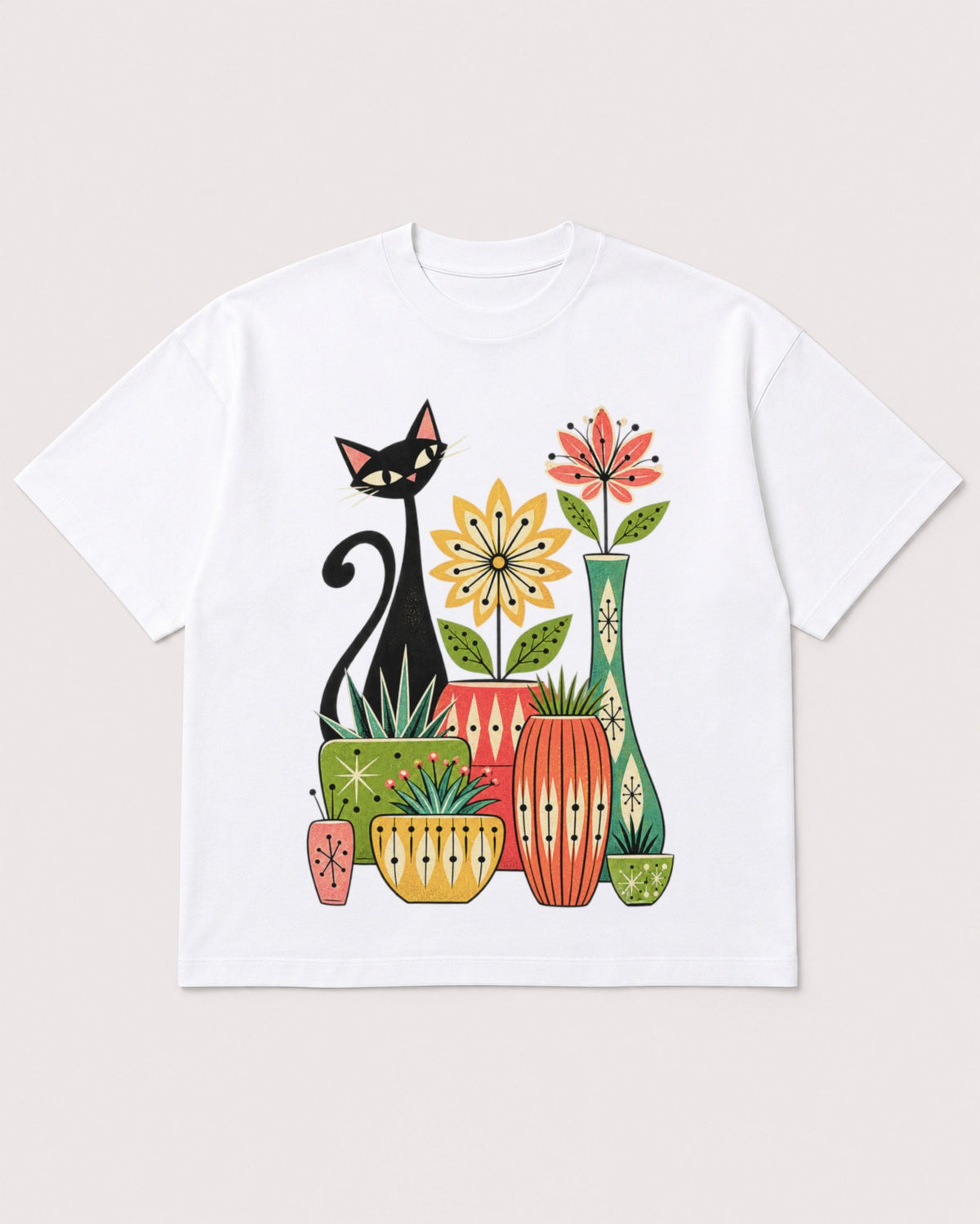 Mockup Boxy Heavyweight Tee White product