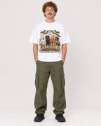 Mockup Boxy Heavyweight Tee White male full-body 09