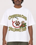 Mockup Boxy Heavyweight Tee White male close-up 04