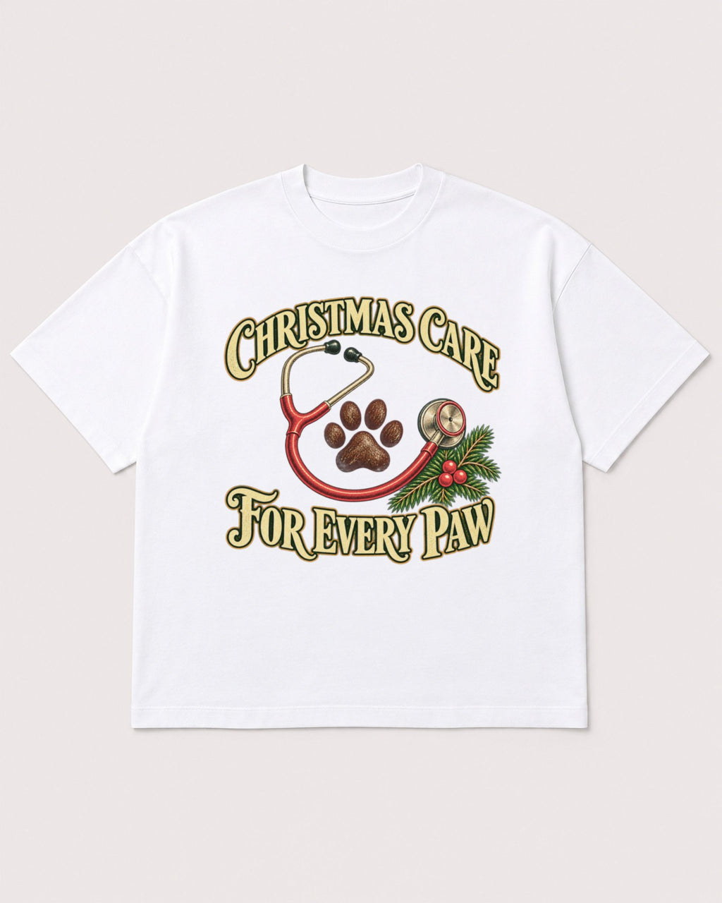 Mockup Boxy Heavyweight Tee White product