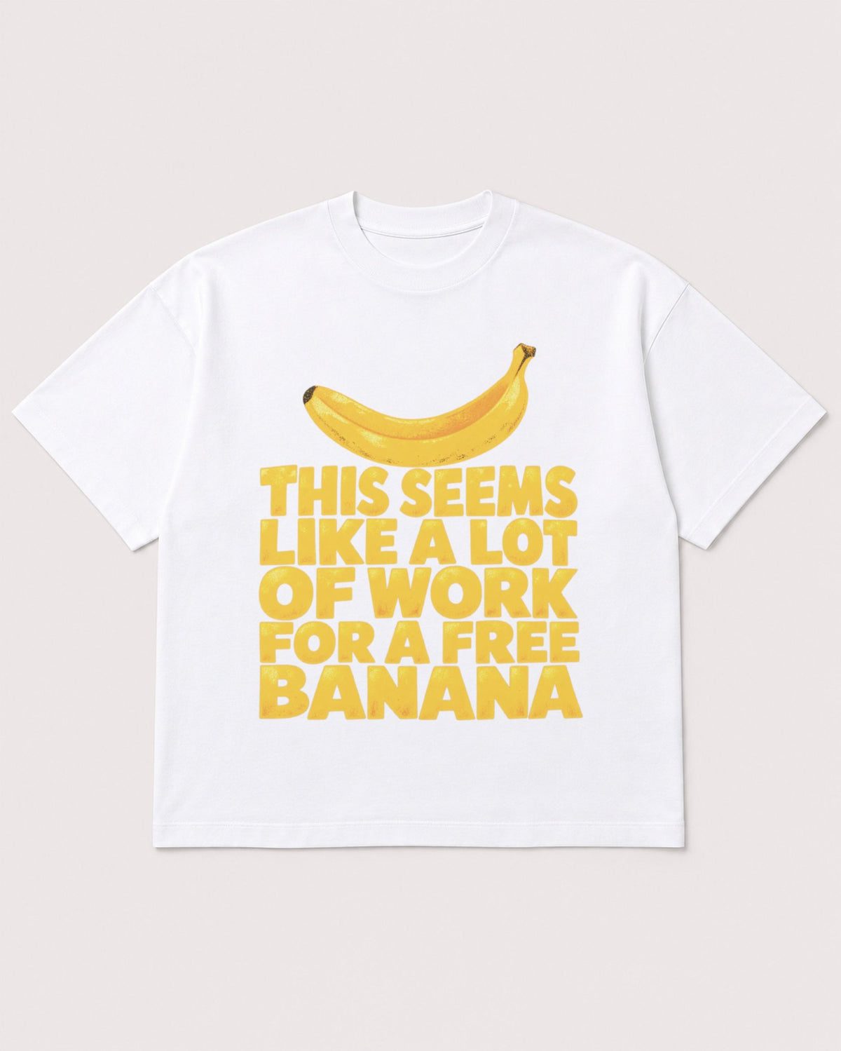 Mockup Boxy Heavyweight Tee White product