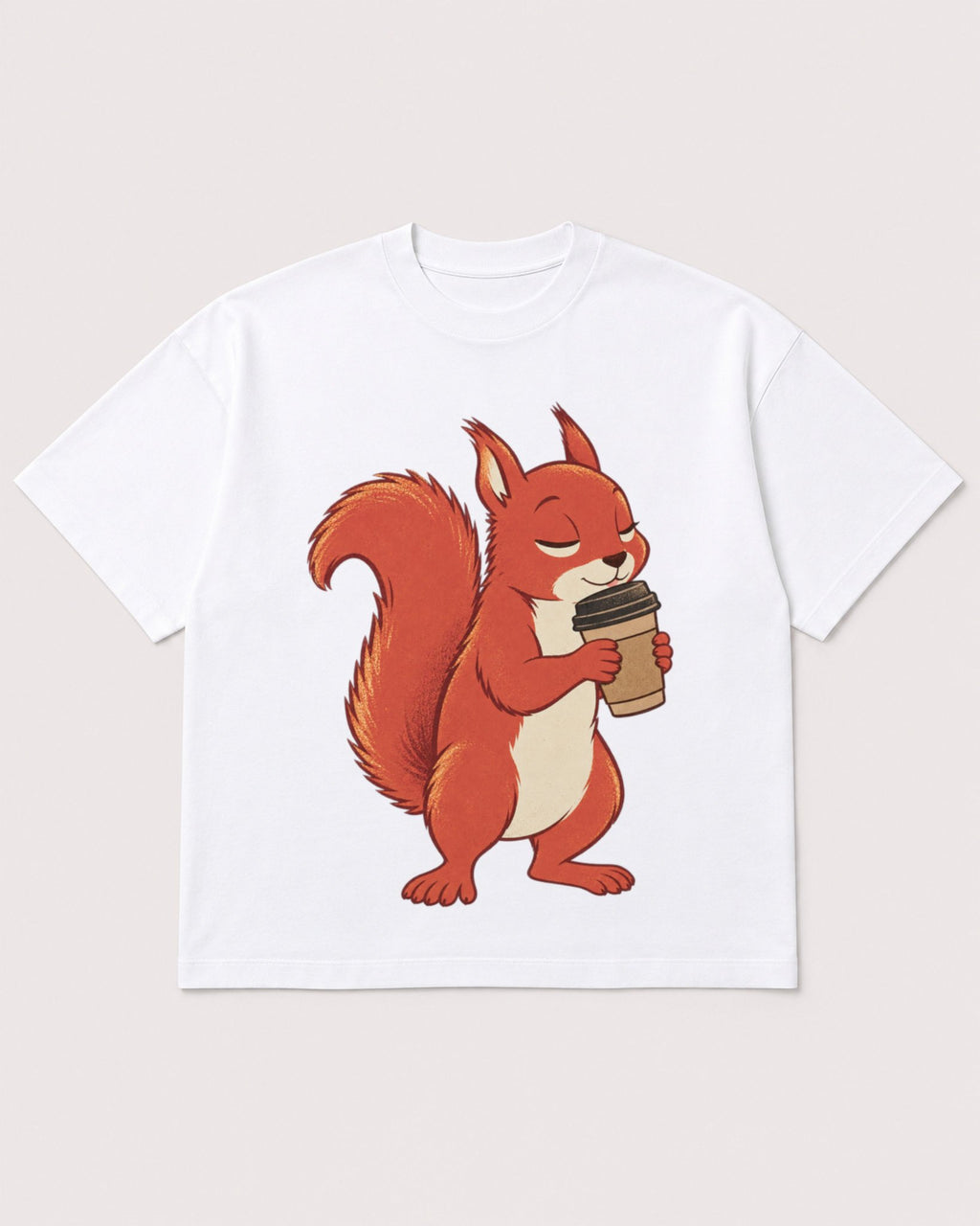 Mockup Boxy Heavyweight Tee White product