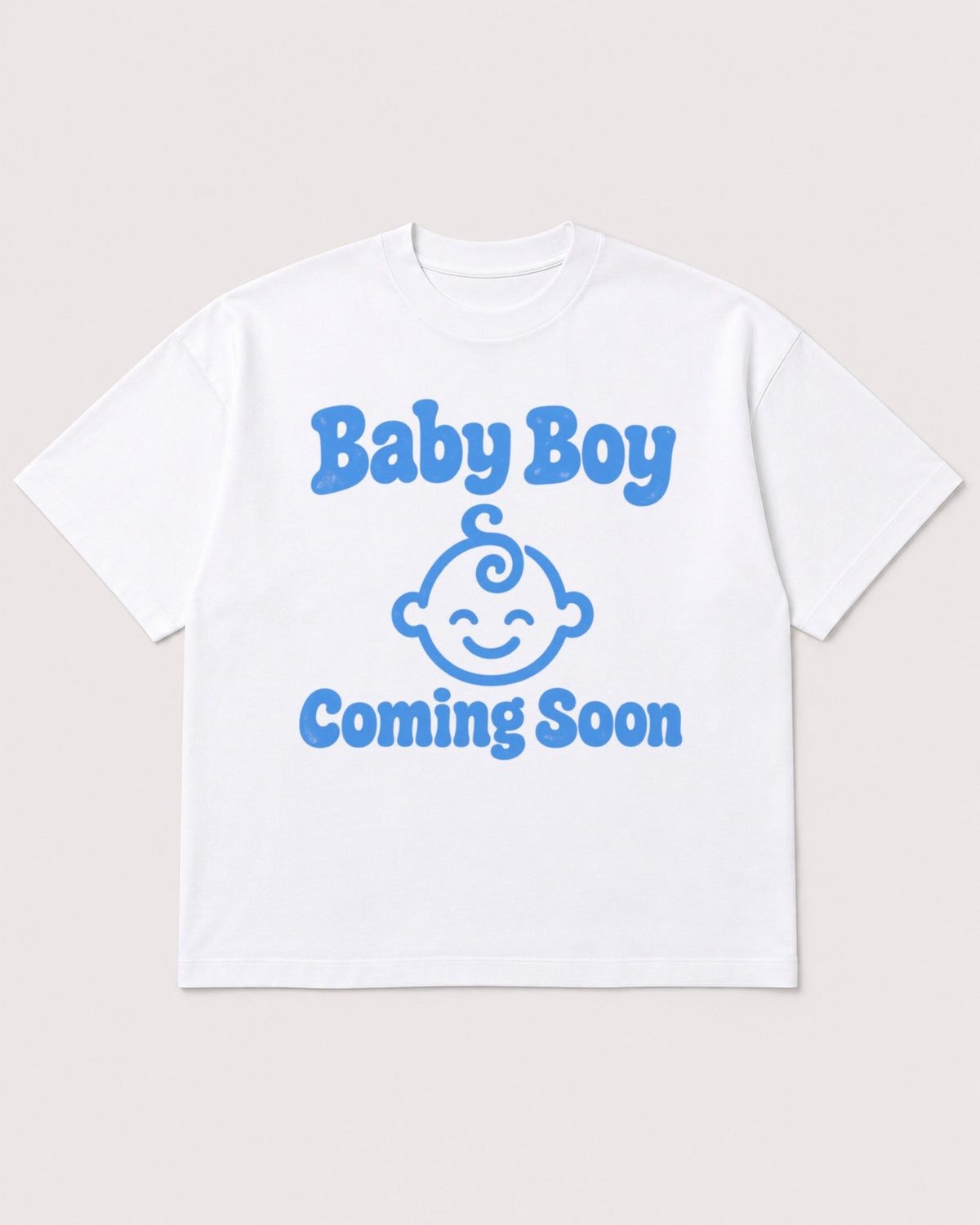 Mockup Boxy Heavyweight Tee White product
