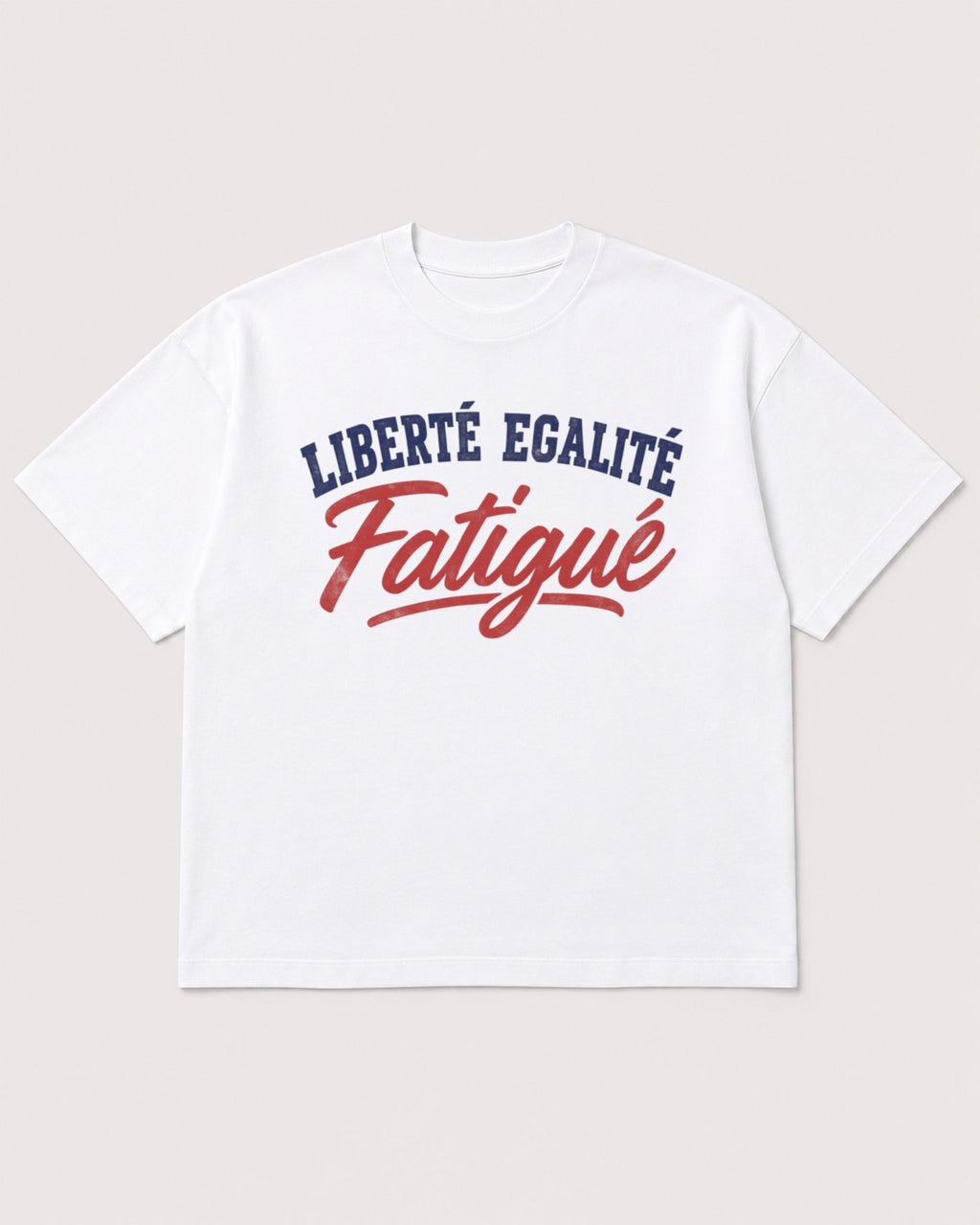 Mockup Boxy Heavyweight Tee White product