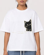 Mockup Boxy Heavyweight Tee White female close-up 16