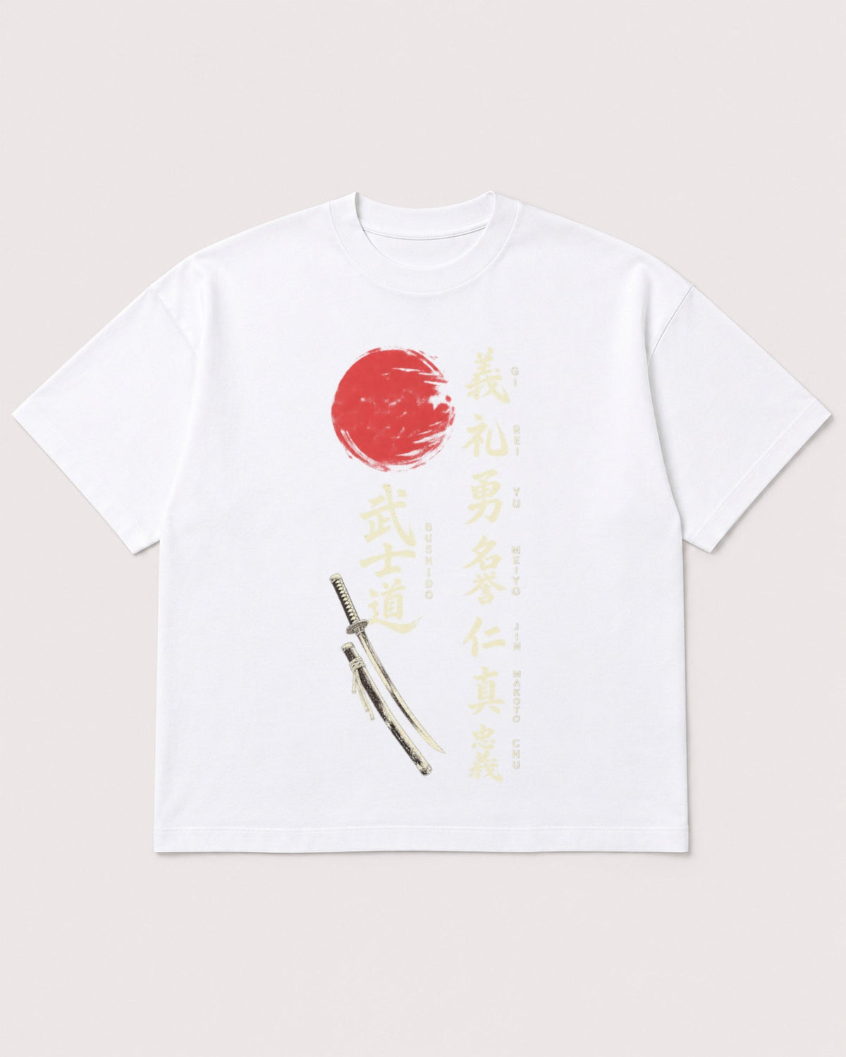 Mockup Boxy Heavyweight Tee White product