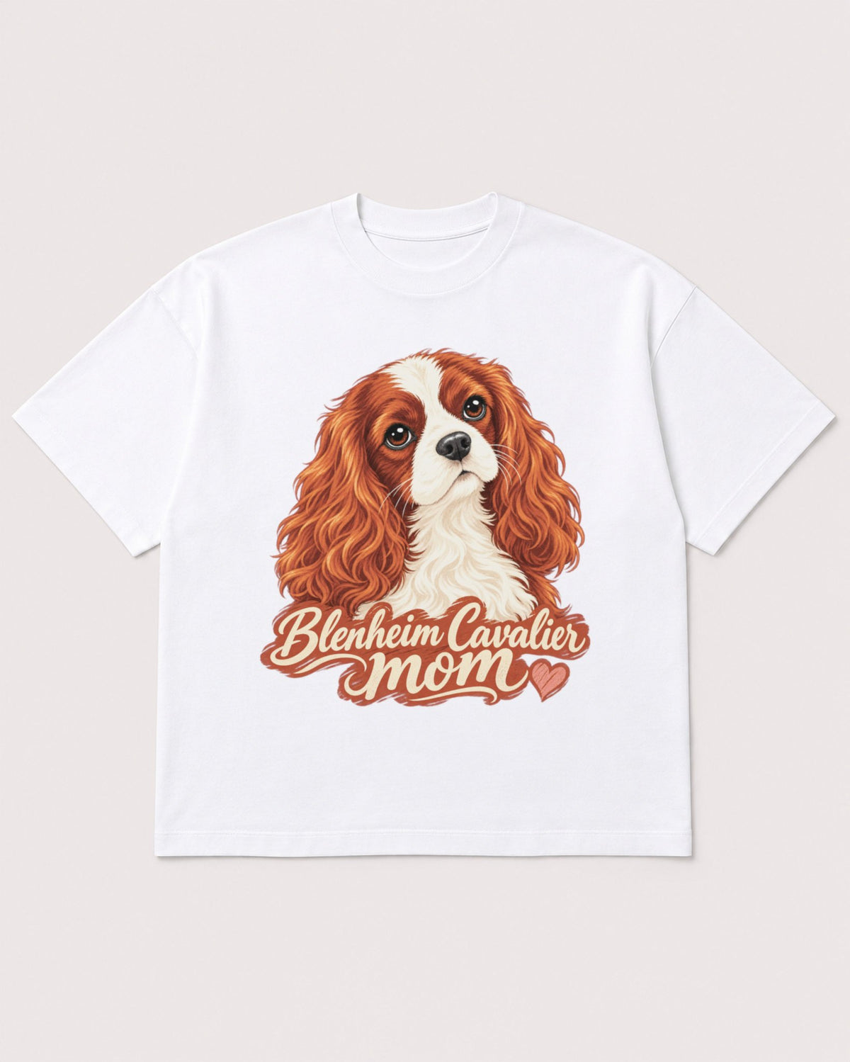 Mockup Boxy Heavyweight Tee White product