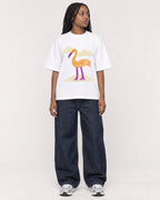 Mockup Boxy Heavyweight Tee White female full-body 04