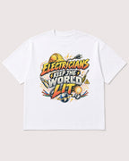 Mockup Boxy Heavyweight Tee White product