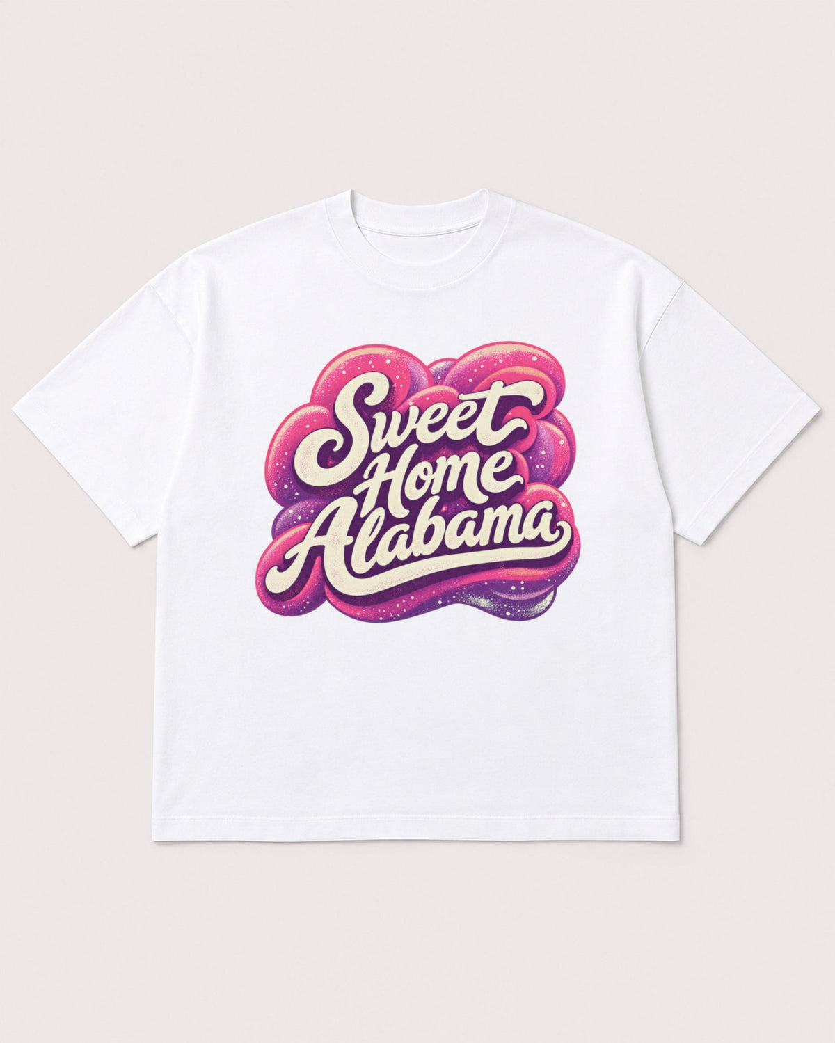 Mockup Boxy Heavyweight Tee White product