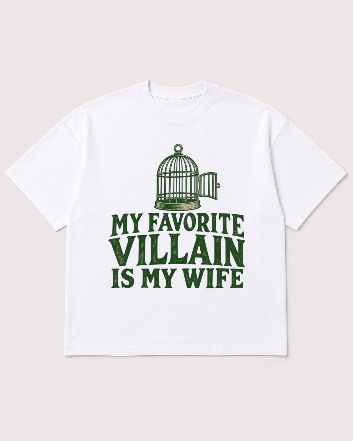 Mockup Boxy Heavyweight Tee White product