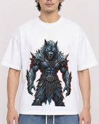 Mockup Boxy Heavyweight Tee White male close-up 03