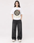 Mockup Boxy Heavyweight Tee White female full-body 03